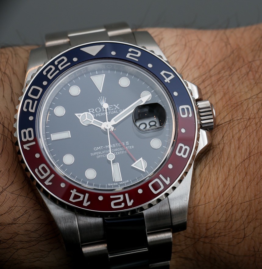 Rolex GMT Master II Red Blue
