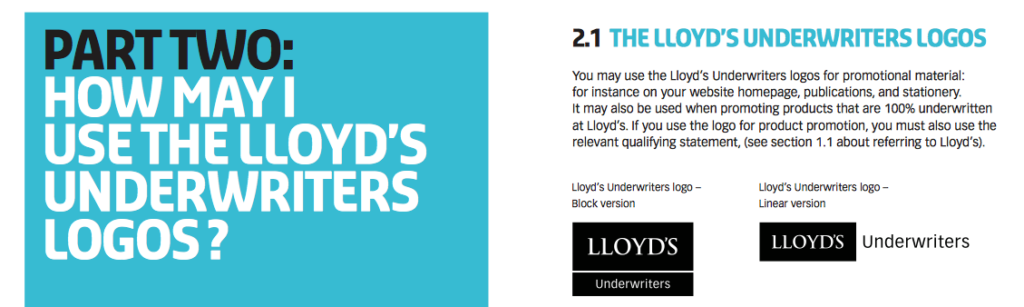 Lloyd's Branding